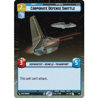321 - Corporate Defense Shuttle - Unit - Hyperspace