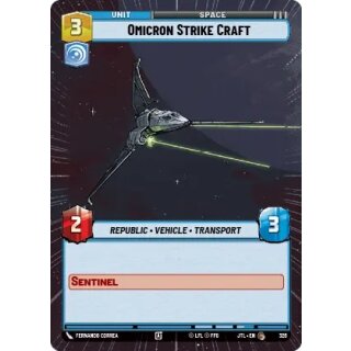 326 - Omicron Strike Craft - Unit - Hyperspace