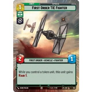 343 - First Order TIE Fighter - Unit - Hyperspace