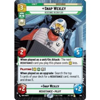 360 - Snap Wexley - Resistance Recon Flier - Unit - Hyperspace