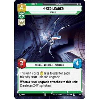 363 - Red Leader - Form Up - Unit - Hyperspace