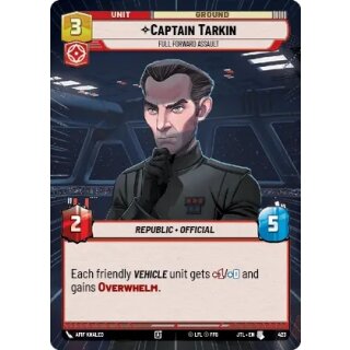 423 - Captain Tarkin - Full Forward Assault - Unit - Hyperspace