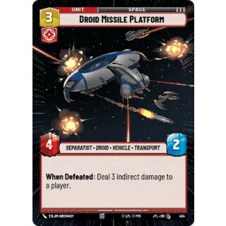 424 - Droid Missile Platform - Unit - Hyperspace
