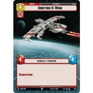 428 - Orbiting K-Wing - Unit - Hyperspace