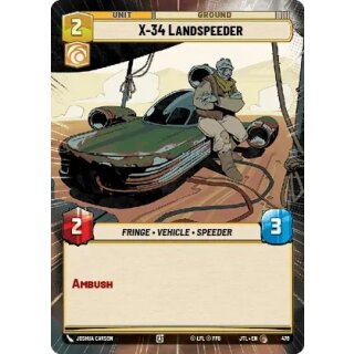 476 - X-34 Landspeeder - Unit - Hyperspace