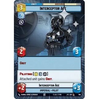768 - Interceptor Ace - Unit - Hyperspace Foil