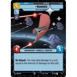 771 - Banshee - Crippling Command - Unit - Hyperspace Foil