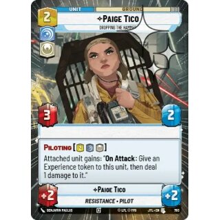 780 - Paige Tico - Dropping the Hammer - Unit - Hyperspace Foil