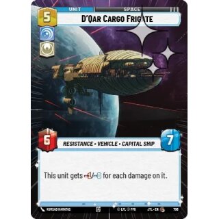 786 - DQar Cargo Frigate - Unit - Hyperspace Foil