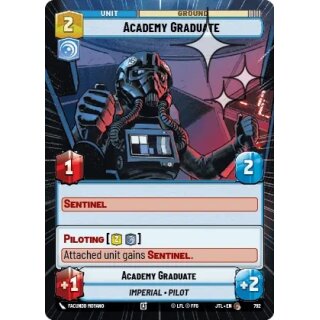 792 - Academy Graduate - Unit - Hyperspace Foil