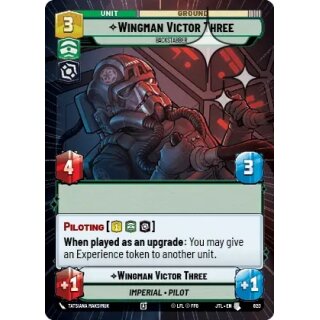 820 - Wingman Victor Three - Backstabber - Unit - Hyperspace Foil