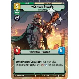 822 - Captain Phasma - On My Command - Unit - Hyperspace Foil