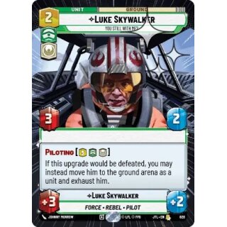 828 - Luke Skywalker - You Still With Me? - Unit - Hyperspace Foil