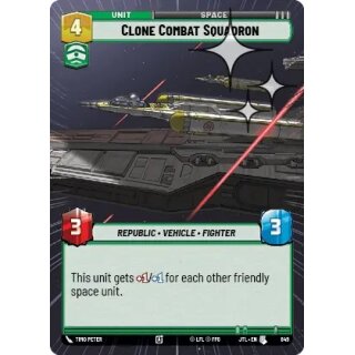 849 - Clone Combat Squadron - Unit - Hyperspace Foil