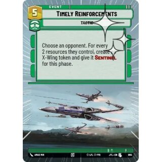 864 - Timely Reinforcements - Event - Hyperspace Foil