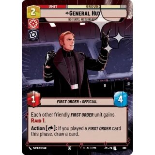 868 - General Hux - No Terms - No Surrender - Unit - Hyperspace Foil