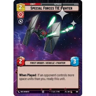 869 - Special Forces TIE Fighter - Unit - Hyperspace Foil