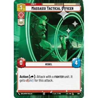 880 - Massassi Tactical Officer - Unit - Hyperspace Foil