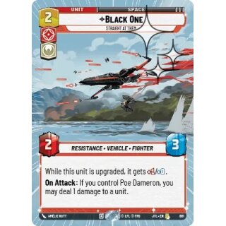 881 - Black One - Straight At Them - Unit - Hyperspace Foil