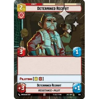893 - Determined Recruit - Unit - Hyperspace Foil