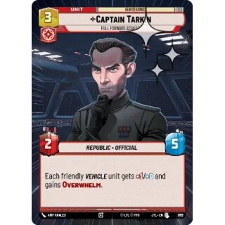 895 - Captain Tarkin - Full Forward Assault - Unit - Hyperspace Foil