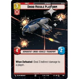 896 - Droid Missile Platform - Unit - Hyperspace Foil