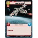 900 - Orbiting K-Wing - Unit - Hyperspace Foil