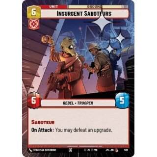 902 - Insurgent Saboteurs - Unit - Hyperspace Foil