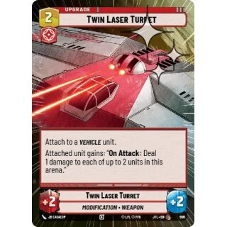 906 - Twin Laser Turret - Upgrade - Hyperspace Foil