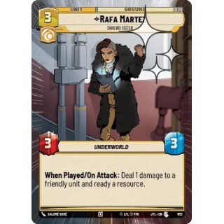 953 - Rafa Martez - Shrewd Sister - Unit - Hyperspace Foil