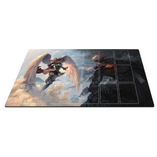 Neverrift TCG Playmat: Valkyrie & Fire Giant