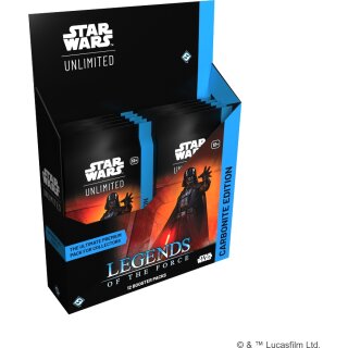 Star Wars: Unlimited - Legends of the Force - Carbonite Booster Display (12) - EN