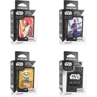 Star Wars: Unlimited - Premium Art Sleeves - Auswahl