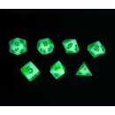 Gamegenic: Glow Series - Venom Stones - RPG Dice Set