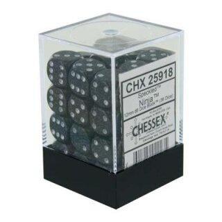 Chessex: Speckled - D6 Set (36) - Ninja