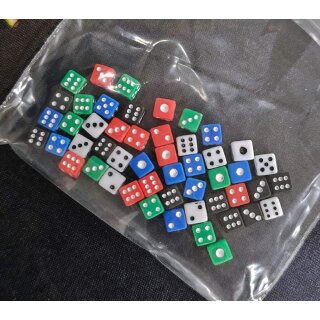 Micro-Würfel - (50)