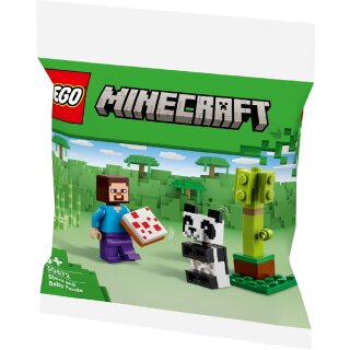 LEGO Minecraft - 30672 Steve mit Baby-Panda