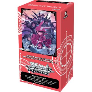 Weiß Schwarz: Sword Art Online Alternative Gun Gale Online II - Extra Booster Display  (6) - EN