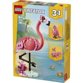 LEGO Creator - 31170  Wilde Tiere: Rosa Flamingo