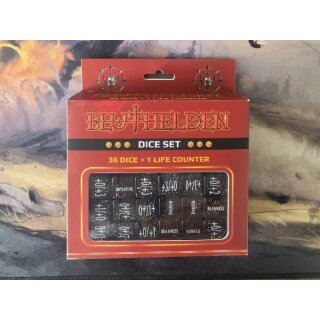 Bluthelden TTCG: Dice Set und Lifecounter