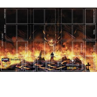Bluthelden TTCG: Fire Demon - Playmat