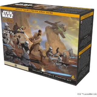 Star Wars: Legion - Starter Set - Galactic Republic - MULTI
