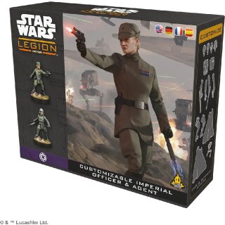 Star Wars: Legion - Customizable Imperial Officer & Agent - Erweiterung - MULTI