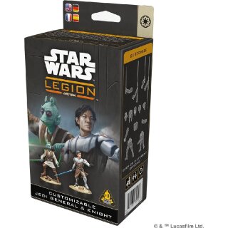 Star Wars: Legion - Customizable Jedi General & Knight - Erweiterung - MULTI