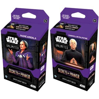 Star Wars: Unlimited - Secrets of Power - Spotlight Deck Bundle - EN