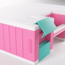 Gamegenic: Game Castle Rosa/Wieß/Teal