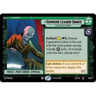 006 - Supreme Leader Snoke - In the Seat of Power - Leader