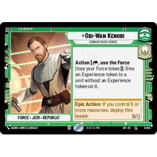 008 - Obi-Wan Kenobi - Courage Makes Heroes - Leader