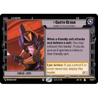 017 - Darth Revan - Scourge of the Old Republic - Leader