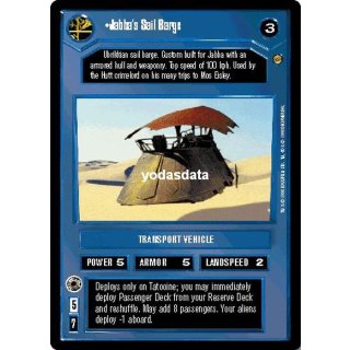 Jabba`s Sail Barge FOIL